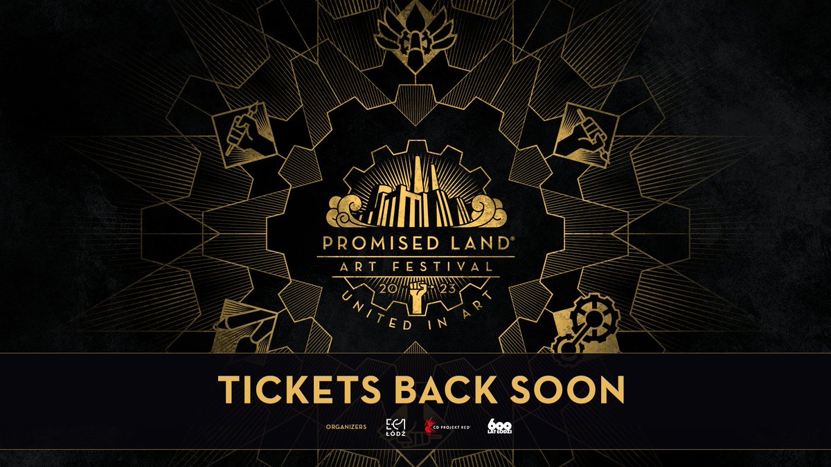 PromisedLandAF's tweet photo. ‼️ Important update regarding Promised Land Art Festival ticket availability ‼️

September can’t come soon enough! But while we’re just as excited for Promised Land as you are, we’ve unfortunately run into an issue with our ticket vendor. This means we’ve had to temporarily put ticket sales on hold. Please note that this is a momentary situation — we’ll be resuming ticket sales as soon as possible.

Once we switch to a new ticketing system, we’ll let you know via the official website, as well as via our socials — stay tuned! 

For those of you who already got their ticket, please check your emails — we’ve sent you an important update regarding your purchase.

Thank you for your continued interest. Most importantly, we can’t wait to see you in Łódź at Promised Land! 👋