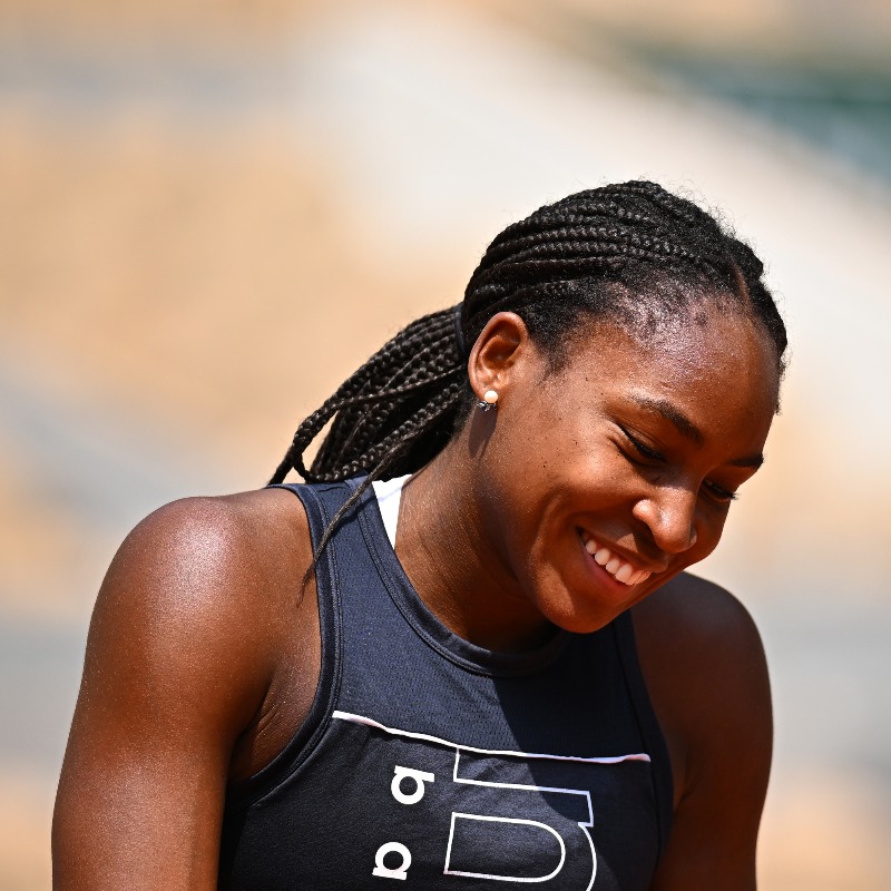 rolandgarros's tweet photo. A finalist in both the singles and doubles in 2022, @CocoGauff is ready to recapture her spark in Paris 🇫🇷

#RolandGarros