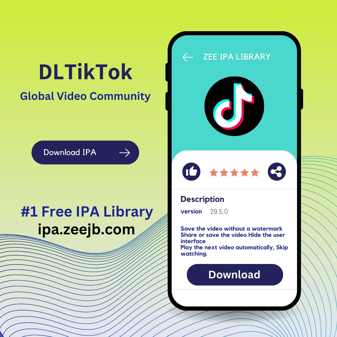 ZeeIpaLibrary's tweet image. DLTikTok - 19.5.0 🔥🔥

Download Now: bit.ly/40ZmmF2 
bit.ly/3IjAPW3

✳️ Download TikTok videos without a watermark
✳️ Open links in Safari
✳️ Hide video safety warning
✳️ More...

#TikTok #LRD #Moded #unicorn #Watermark #iPA #Download #iOS #free #DL