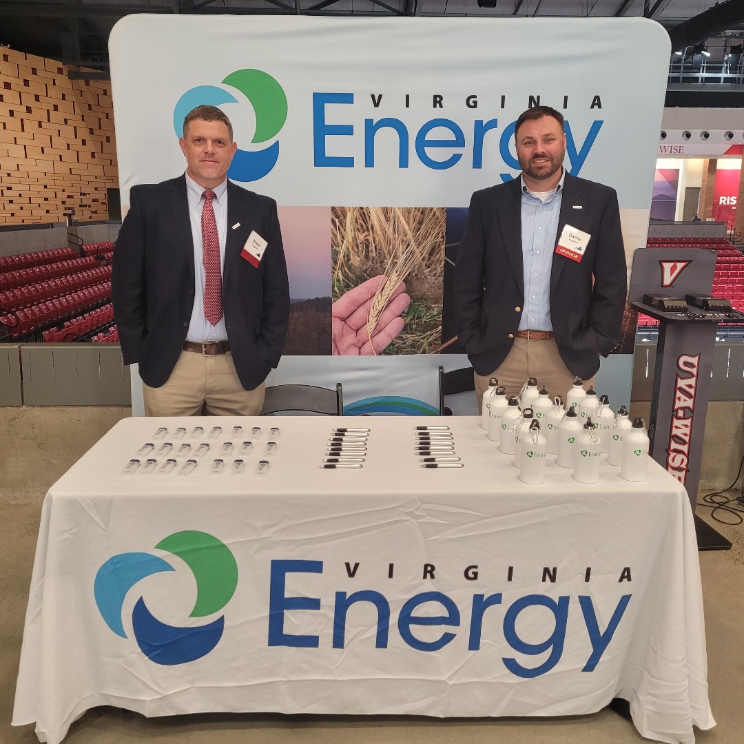 #VirginiaEnergy's Economic Development team is ready to meet with entrepreneurs at the @UVA_Wise  annual Southwest Virginia Economic Forum. Stop by our booth and say hello to Brent and Daniel. ow.ly/HGkq50OwxLc