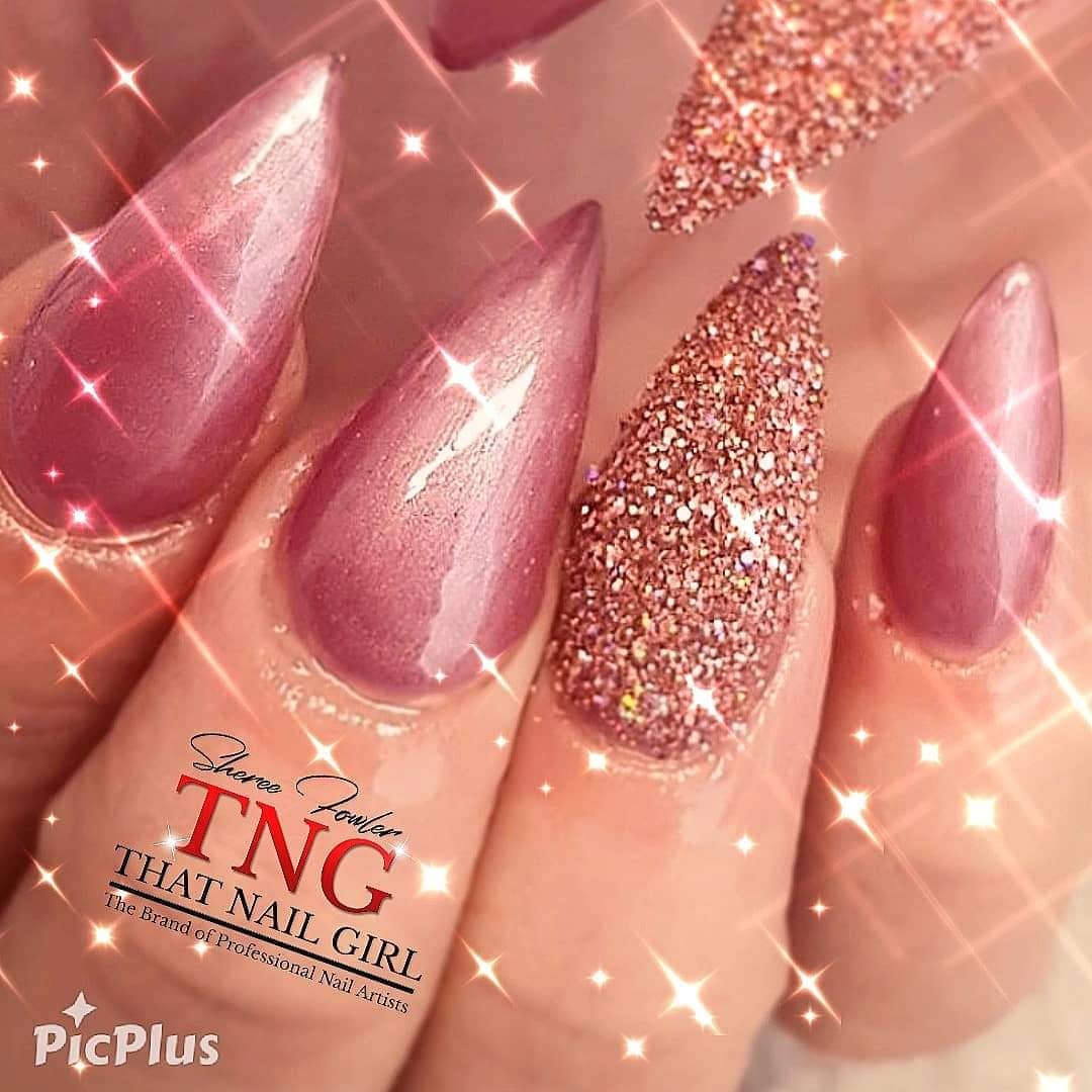 Alllllll the sparkles today ✨️ ♥️ 
#thatnailgirlsheree #shereethatnailgirl #nailsindoncaster #doncasternailtech #doncastersalon #doncasternails #doncaster #doncasterisgreat #doncasterbusiness #nailtechdoncaster #acrylicnails #sculptednails #glittery #glitternails #glitter #pink