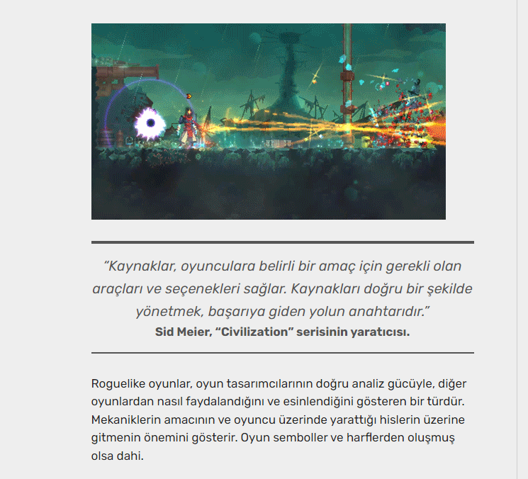 GeeklikOtesine's tweet image. Oyun Tasarımını ele aldığımız Oyunların Perde Arkası yazı serimiz başladı. İlk konumuz roguelike oyunlar, türün doğuşuna ve tasarım temellerine gelin yakından bakalım.

Yazının tamamına ulaşmak için aşağıdaki linke tıklayabilirsiniz.