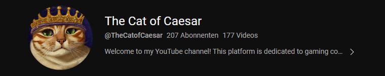TheCatofCaesar's tweet photo. Over 200 Subscribers! https://t.co/TSmuFPRKyT