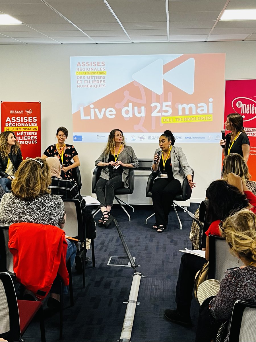 ✅Comment réussir sa reconversion professionnelle dans les métiers du numérique #mixité 

@yanngabay de <a href="/oreegami_school/">Oreegami</a>, <a href="/AnnaSALAUN/">Anna SALAUN</a> de <a href="/Simplon_Occ/">Simplon Occitanie</a>,  Sarah Gauthé de <a href="/FACEHerault/">FACE Hérault</a>, @ncthalie01 de <a href="/ApecOccitanie/">@Apec Occitanie</a>, Marjorie LIPAROTI de <a href="/Heraultinfos/">Département de l'Hérault</a>, Emilie Lafon de @Poleemploi_oc