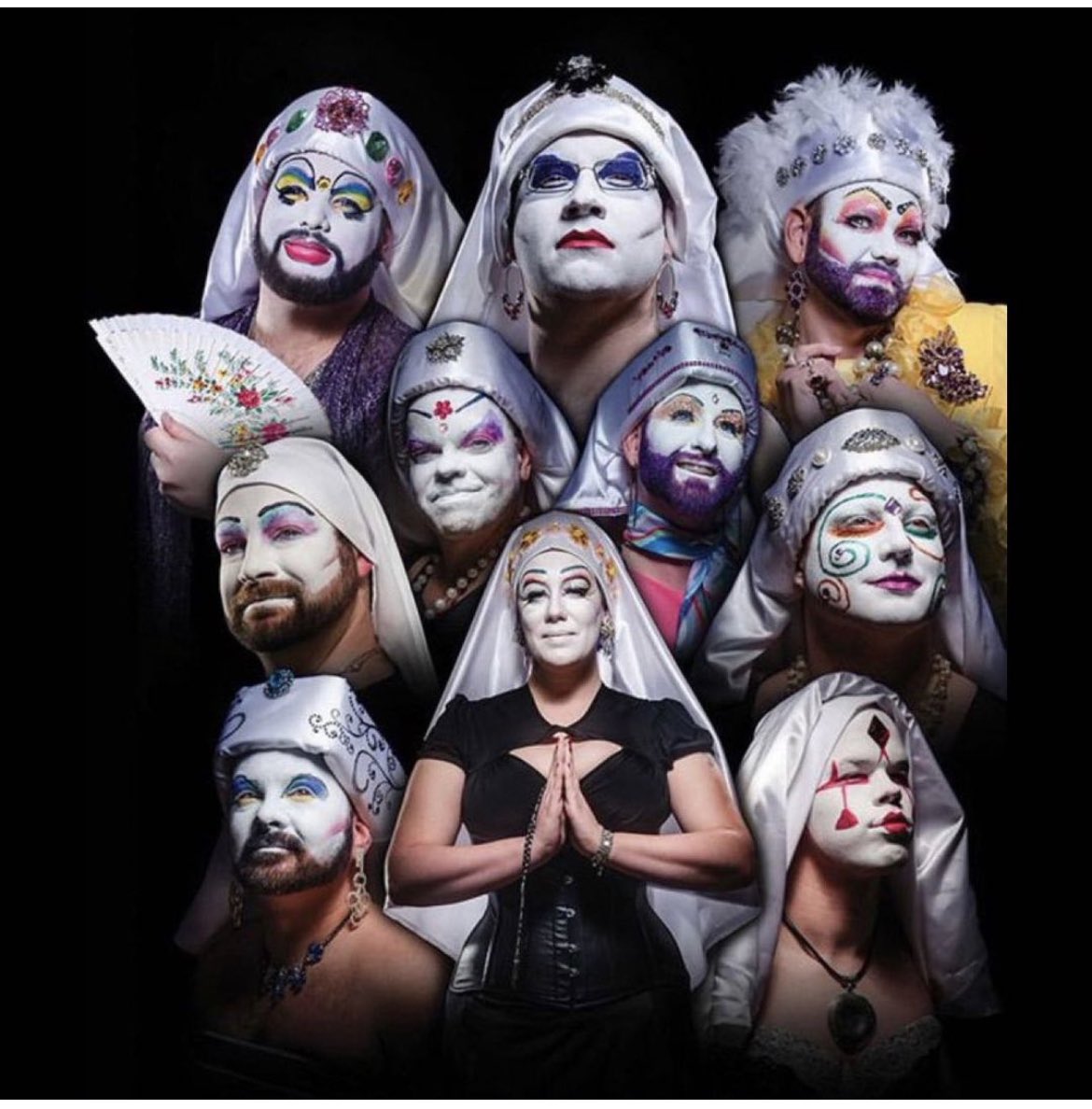 Are we REALLY surprised to find out disgraceful Biden Administration official is a member of this blasphemous group, the order of perpetual indulgence? Yep, bottom right is good old women’s suitcase stealer Sam Brinton. #dodgershatecatholics #BoycottDodgers