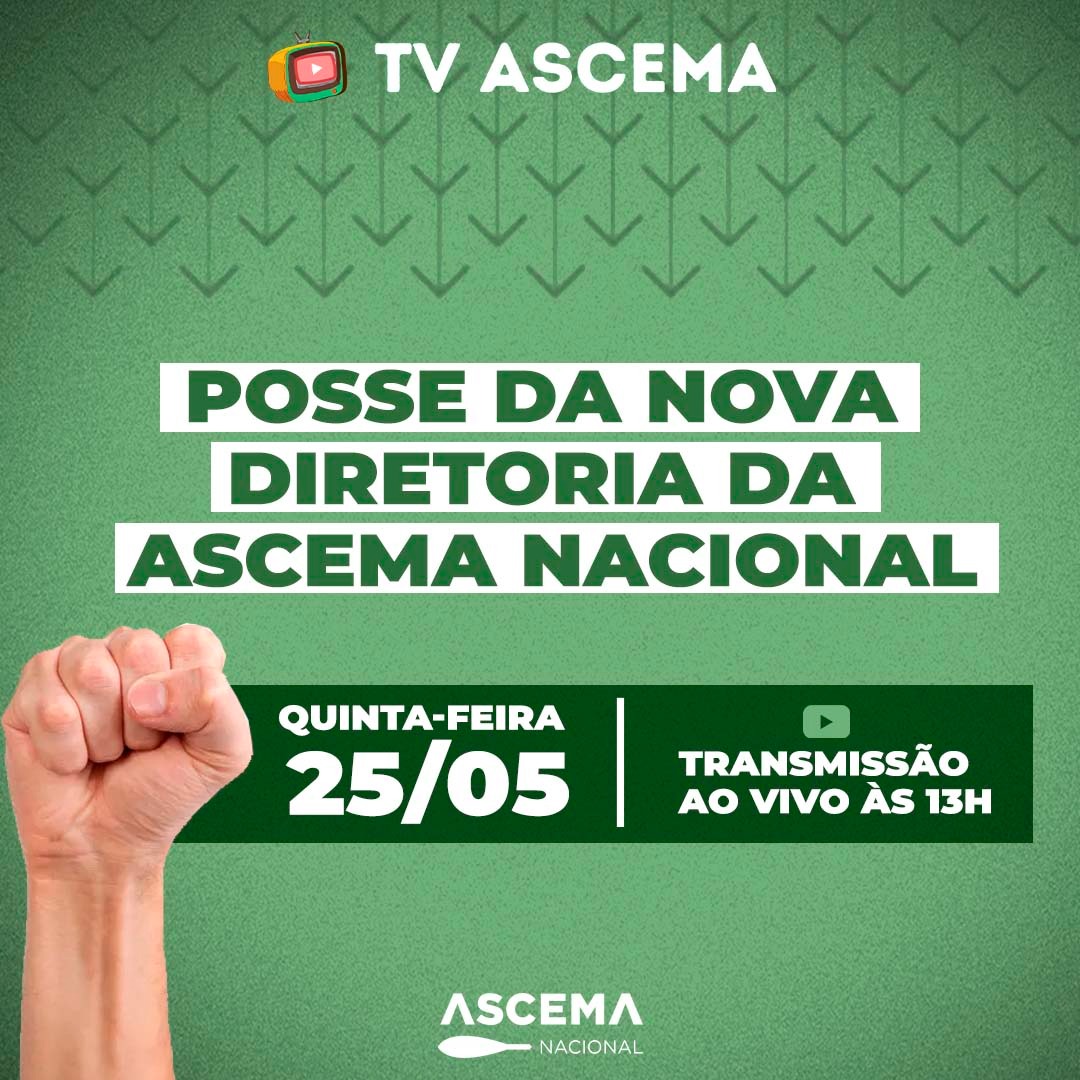 AscemaNacional's tweet photo. 📺 A partir das 13h, teremos a transmissão ao vivo da posse da nova diretoria da ASCEMA Nacional pela TV ASCEMA!

▶  Assista!

https://t.co/qBNbjLj4ap

#ASCEMA #ASCEMANacional #meioambiente https://t.co/UFCmYsyWdv