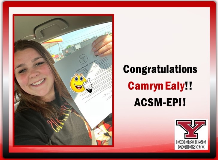 YSU Exercise Science tweet media