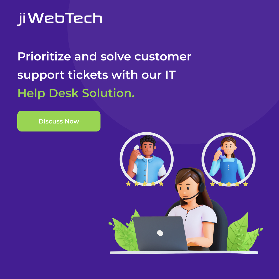 jiWebTech's tweet image. Struggling with IT issues that hold up productivity?
Our IT Helpdesk Solution offers streamlined ticket tracking, knowledge base management, and reporting tools, enabling fast resolution times and happier customers.
Schedule a demo.
#jiwebtech #software #Helpdesksolutions #erp
