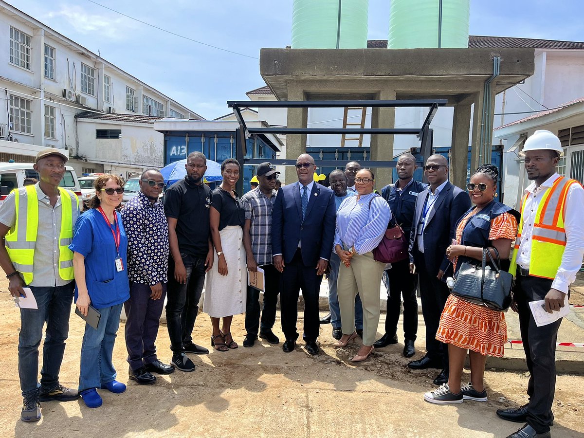 MoHS with support from <a href="/FCDOGovUK/">Foreign, Commonwealth & Development Office</a> <a href="/crownagents/">Crown Agents</a> <a href="/SEforALLorg/">Sustainable Energy for All | #SDG7BeBold</a> has commenced the solarization of 6 hospitals across the country.Starting off at Ola During &amp; PCMH,the uninterrupted power supply will save the lives of over 8,000 mothers &amp; 17,000 children in these 2 facilities per year