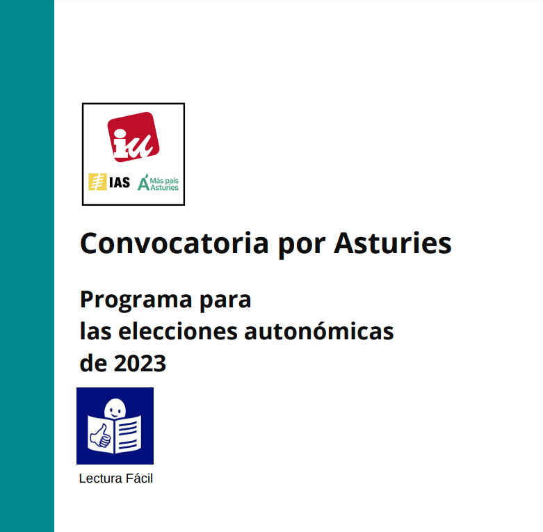 plenasturias's tweet photo. #ConvocatoriaXAsturies ha confiado en el servicio Adapta Asturias de @plenasturias adaptando a #lecturafácil su programa para las elecciones autonómicas ¡Gracias por apostar por la #accesibilidadcognitiva! #MiVotoCuenta #ComprenderElMundo #Plenainclusión
➡️https://t.co/YBZiKtNYXq https://t.co/04JjUmhbZD