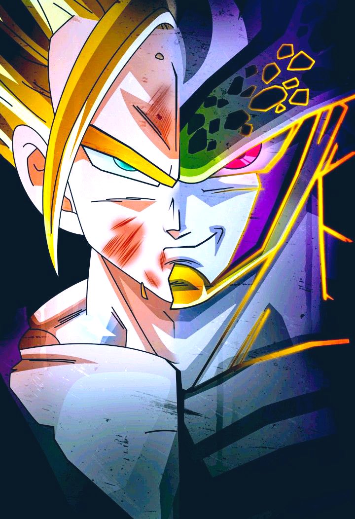 BennyDark_'s tweet photo. Gohan e Cell https://t.co/i8krpZaCKN