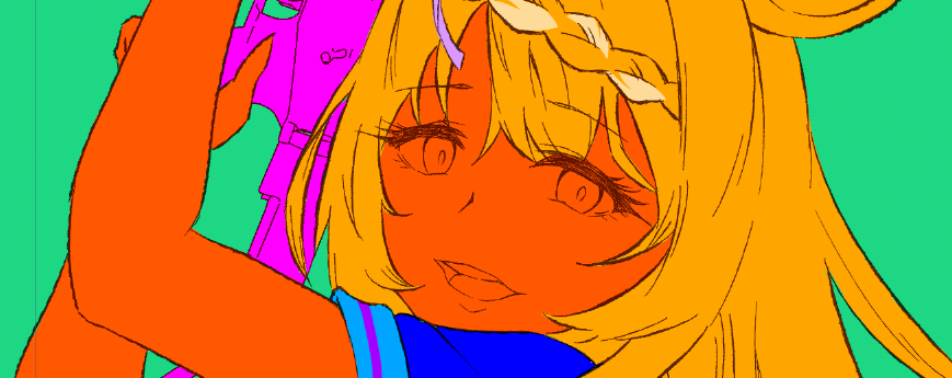 「びびっど」|くりがた＠くり亭のイラスト