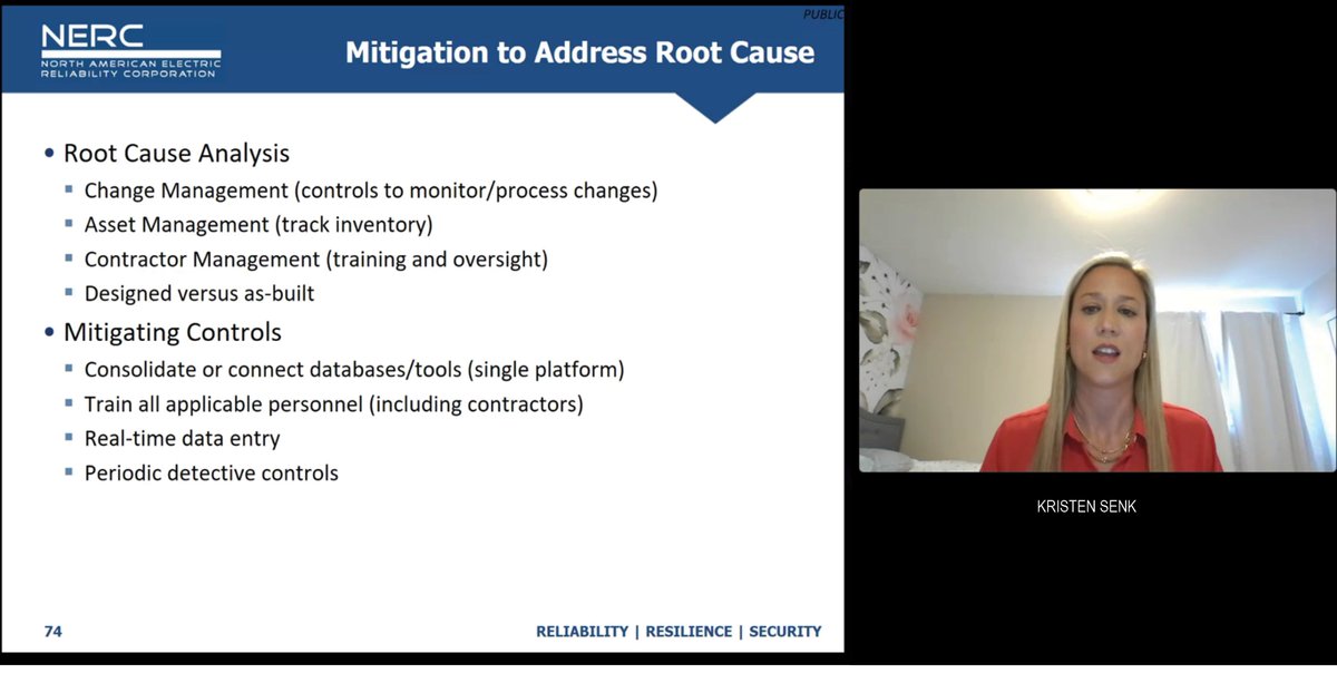 SERCReliability (@sercreliability) on Twitter photo At the ERO’s Facility Ratings Management Webinar, Kristen Senk, <a href="/RFirst_Corp/">ReliabilityFirst</a>’s Director of Legal & Enforcement, shared with industry some Facility Rating pitfalls, root causes, and mitigation trends observed by Reliability First team. #EROEnterprise At the ERO’s Facility Ratings Management Webinar, Kristen Senk, <a href="/RFirst_Corp/">ReliabilityFirst</a>’s Director of Legal & Enforcement, shared with industry some Facility Rating pitfalls, root causes, and mitigation trends observed by Reliability First team. #EROEnterprise
