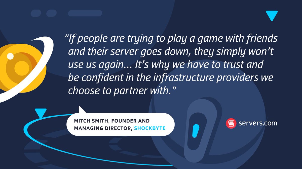 Servers.com (@servers_com) on Twitter photo We chatted to <a href="/mitchalexsmith/">Mitch Smith</a> and <a href="/jamess_hawkins/">james hawkins</a> from <a href="/Shockbyte/">Shockbyte</a> about the birth and growth of the business, the challenges and opportunities it faces today and how our partnership is helping Shockbyte achieve its goal of becoming the largest game server host in the world ⤵️ We chatted to <a href="/mitchalexsmith/">Mitch Smith</a> and <a href="/jamess_hawkins/">james hawkins</a> from <a href="/Shockbyte/">Shockbyte</a> about the birth and growth of the business, the challenges and opportunities it faces today and how our partnership is helping Shockbyte achieve its goal of becoming the largest game server host in the world ⤵️