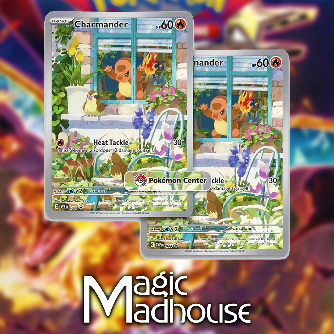 Magic Madhouse on Twitter "Pokemon Obsidian Flames ETB Promo. CHARMANDER! 
