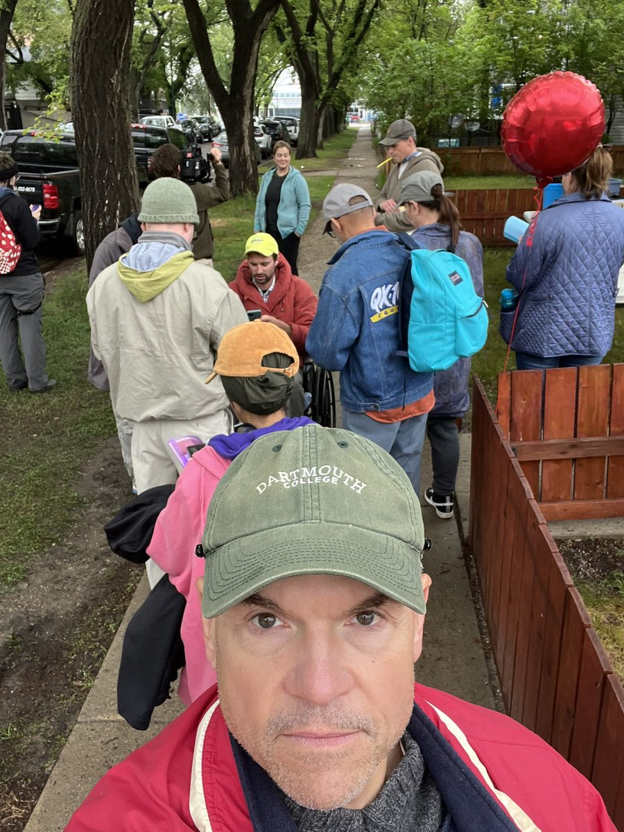 The <a href="/SanctumYXE/">SanctumCareGroup</a> Survivor challenge group hitting the streets!