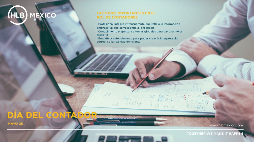 ¡Feliz día del Contador!

Este 25 de mayo, HLB México celebra la labor de nuestros contadores como facilitadores del desarrollo económico y social. Su compromiso inquebrantable con la transparencia y la ética en el manejo de las finanzas.

#DiaDelContador #hlbteam