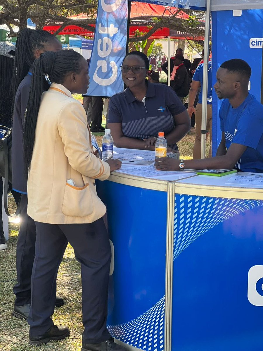 We are proud to be part of the ongoing Zimbabwe Career Guidance Expo happening at the Scientific and Industrial Research and Development Centre (SIRDC) in Harare under the theme: Science, Technology and Entrepreneurship. #Thefutureforouryouth #Togetherwemakeadifference