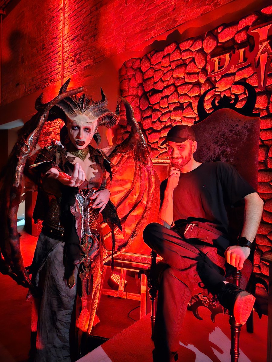 ramacefalo's tweet photo. Banda, tuve el placer de asistir al evento de lanzamiento de Diablo IV para Latinoamérica. Prepárense para esta hermosa locura y hail Lilith 👹.
#DiabloIVSP https://t.co/GDqpZJoFEn
