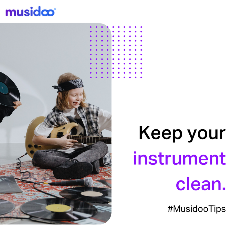 Cleaning your instrument on a regular basis may help it sound better and guard against damage. ↗️

#Musidoo #LiveOnline #BestReels #MusicLearningTips  #PlayAnInstrument #ViolinTips #MusicTips #LiveOnlineMusicLessons