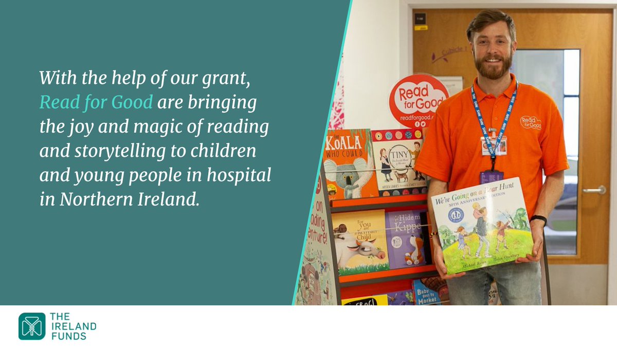 Your generosity can support charities like @ReadforGoodUK in next year's Annual Grant Round- join our 100 Club today and make a monthly commitment to support some amazing causes irelandfunds.org/chapters/world…