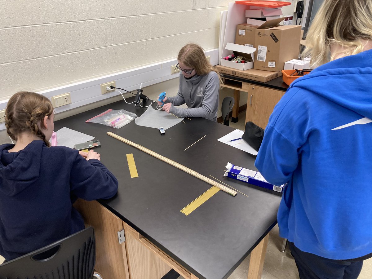 The AP Physics group had their chance to build spaghetti bridges today. To quote Brogen, “This is some lean manufacturing.”