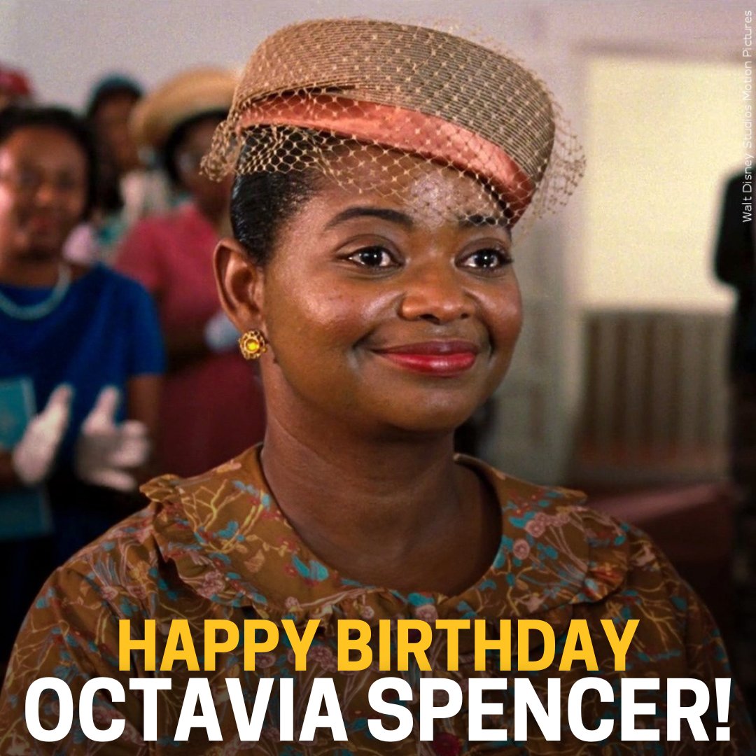 Octavia Spencer turns 53 today. Happy birthday! 