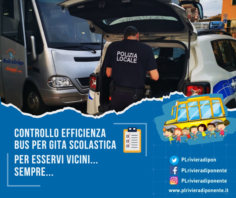 PLrivieradipon's tweet photo. A #finaleligure, tra ieri e oggi, controlli di efficienza per tre bus in gita scolastica🚌
Perchè il nostro lavoro è anche questo, assicurarci la massima sicurezza per i vostri figli, di modo che non siate voi genitori a dovervi preoccupare!😅👍
#inservizioperAiutarvi #PLFinaleL https://t.co/2yOy2dLvtf
