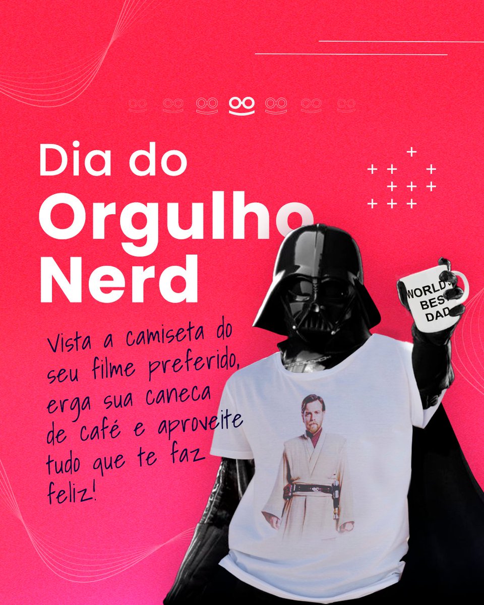 beetoolsbr's tweet photo. Hoje é o dia de celebrar tudo o que nos dá orgulho em sermos nerds! Seja você fã de ciência, tecnologia, animes, games, quadrinhos ou filmes de ficção científica…
Abrace sua nerdice e celebre! 🧠 🎮 🎲 🎭 ⚔ 🏰 💼
#diadatoalha #orgulhonerd #starwars #beeyourself #beetools https://t.co/Qk9rid3aDr