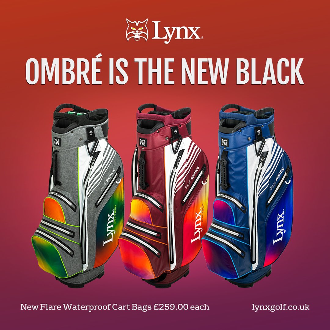 LynxGolfGlobal's tweet photo. The new Flare Cart bags by Lynx - waterproof, lightweight, and perfect for stand-out golfers who want make a statement on the course with this stylish bag! ๐๐ผโโ๏ธ๐๐ผโโ๏ธ๐ฅ
Shop now at https://t.co/fUMPXCOIqy for ยฃ259
#GolfStyle #StandOutOnTheCourse #FlareBag #LynxGolf #GolfLife https://t.co/BYi4Yu2Gj6