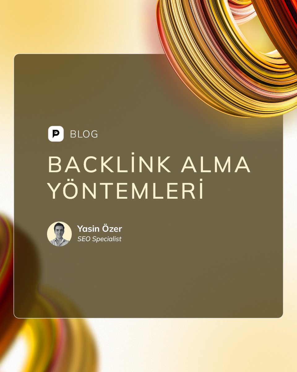 Ekibimizden SEO Specialist Yasin Özer, Perfist Blog için 'Backlink Alma Yöntemleri' başlıklı bir yazı kaleme aldı! 🥊💨

SEO ve daha fazlasını öğrenmek için Perfist Blog'u takip etmeyi unutma!

🔗 perfist.com/tr/backlink-al… 

#perfist #perfistblog #seo #aramamotoruoptimizasyonu