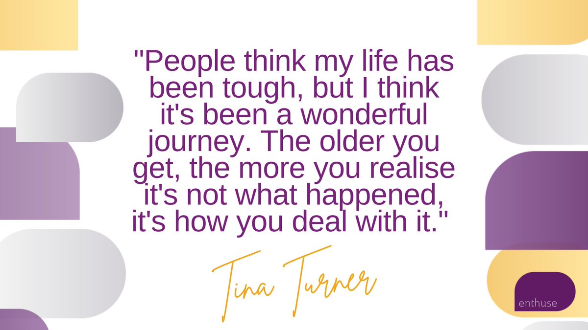Enthuse_Comms's tweet photo. RIP Tina Turner.
Through adversity, she always seemed to come out stronger.
And although we cannot fully relate to her experiences, we can read her wise words, learn from them, and apply them to aspects of our lives.
She'll always be an inspiration to women.
Simply the best. https://t.co/hJeZrH89VP