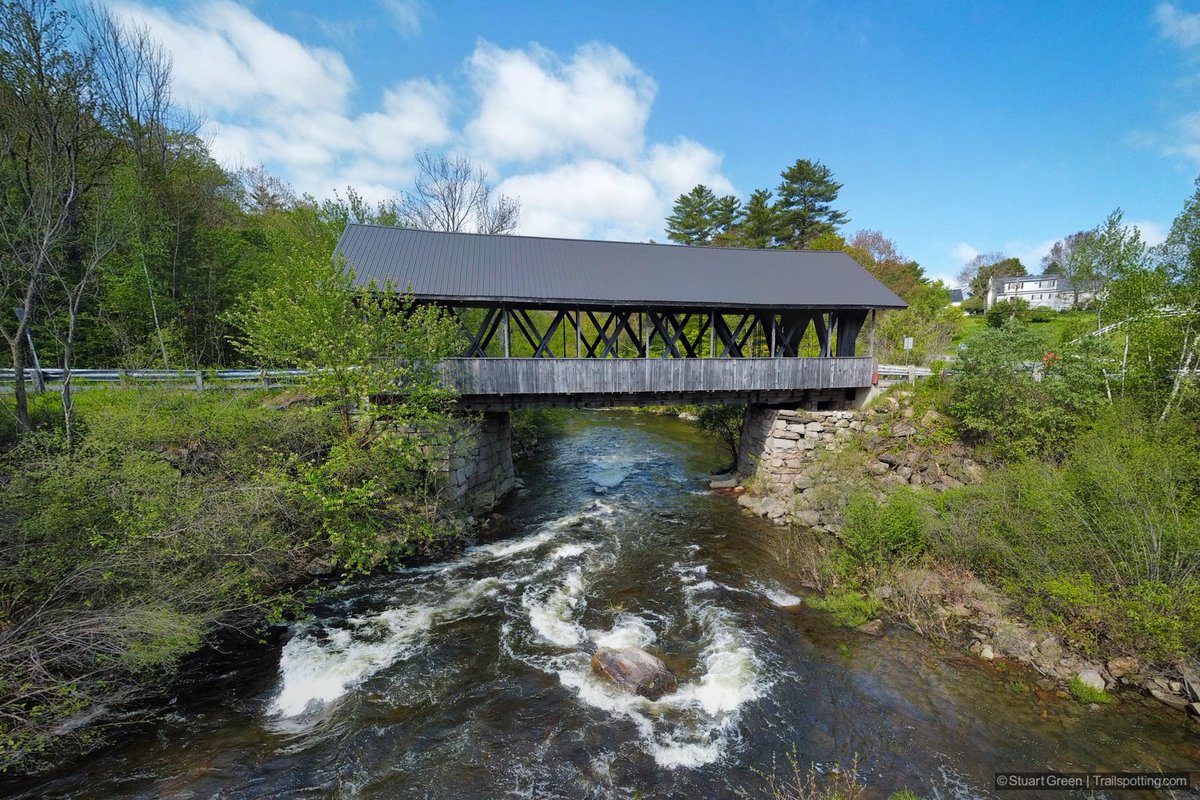 Trailspotting's tweet image. Packard Hill Covered Bridge, in Lebanon NH close to the 58 mile Northern Rail Trail. Article: trailspotting.com/2023/05/northe… | @lebNH @lebrecreation #CoveredBridge #RailTrail #RailsToTrails #NewHampshire #NewEngland #Photography #Bridge

1m