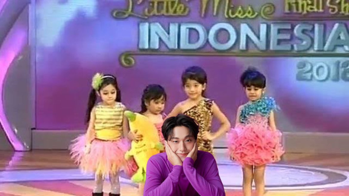 magzhien's tweet photo. sabar dek mica abng dukung adek jd little miss indonesia. abng selalu support adek 🤗 https://t.co/Mk6OTxzGl5