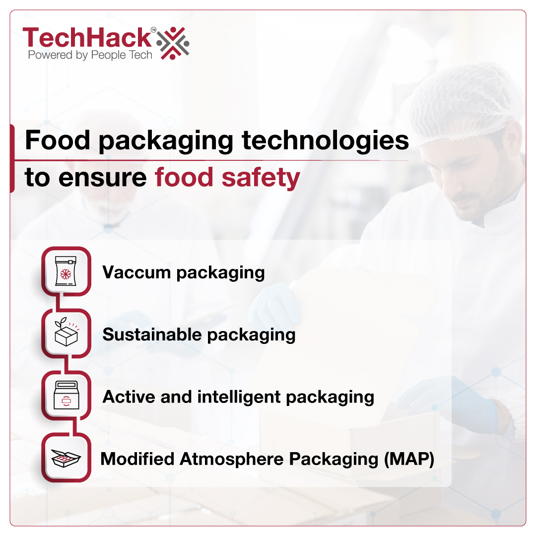 Did you know various technologies can be implemented in food packaging to guarantee food safety and efficient distribution?

#PeopleTechGroup #techhack #hackathons #foodsafety #foodtechnology #foodsafetytips #foodtechnologystudent