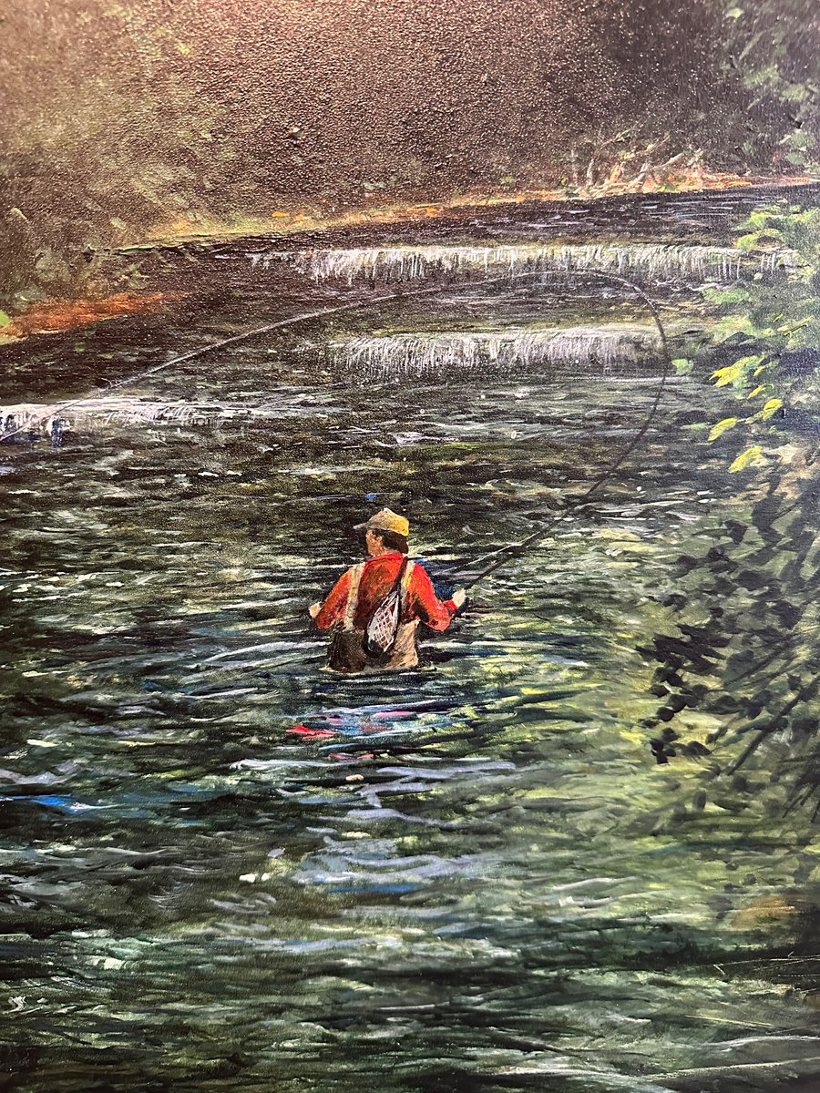 “Go Fish” by Karl J. Kuerner is THE perfect gift for the dad that loves to fish. Don’t let this one get away! 

This truly special exhibition of paintings is available in the gallery through June 2nd. 

#theartofkarljkuerner #gofish
#fathersdaygiftidea  #kuernerfarm
