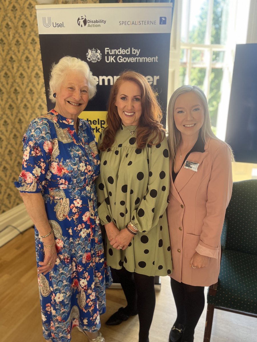Laura O'Hare #FE (@th_laurao) on Twitter photo Was brilliant to be a guest at the launch of the #empower_ni programme this morning at Belfast Castle . Empower will support people over the age of sixteen to secure careers across all sectors and at all levels.
<a href="/disabilityni/">Disability Action</a>
<a href="/SpecialistsNI/">Specialisterne NI</a> <a href="/MaryPetersTrust/">Mary Peters Trust</a> <a href="/THAngelaM/">Angela McQuillan</a> Was brilliant to be a guest at the launch of the #empower_ni programme this morning at Belfast Castle . Empower will support people over the age of sixteen to secure careers across all sectors and at all levels.
<a href="/disabilityni/">Disability Action</a>
<a href="/SpecialistsNI/">Specialisterne NI</a> <a href="/MaryPetersTrust/">Mary Peters Trust</a> <a href="/THAngelaM/">Angela McQuillan</a>