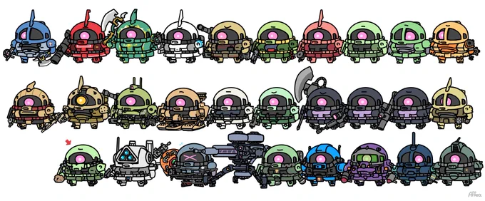 Daily Zaku Doan's Zaku today