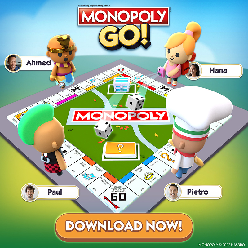 MonopolyGO's tweet photo. Your family favorite, re-imagined! 🎩 Download and play the #1 mobile game now! Follow us for more tips and tricks on how to win!