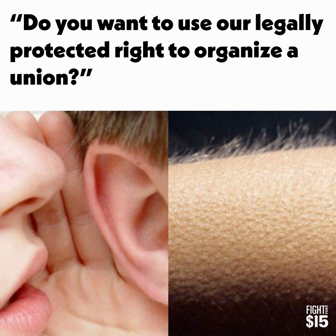 It’s a great to day to talk…union. 😉 #organize #unionizecalifornia #dirtyhandscleanmoney 

r/t @fightfor15 #webuildSF #sftrades @californialabor