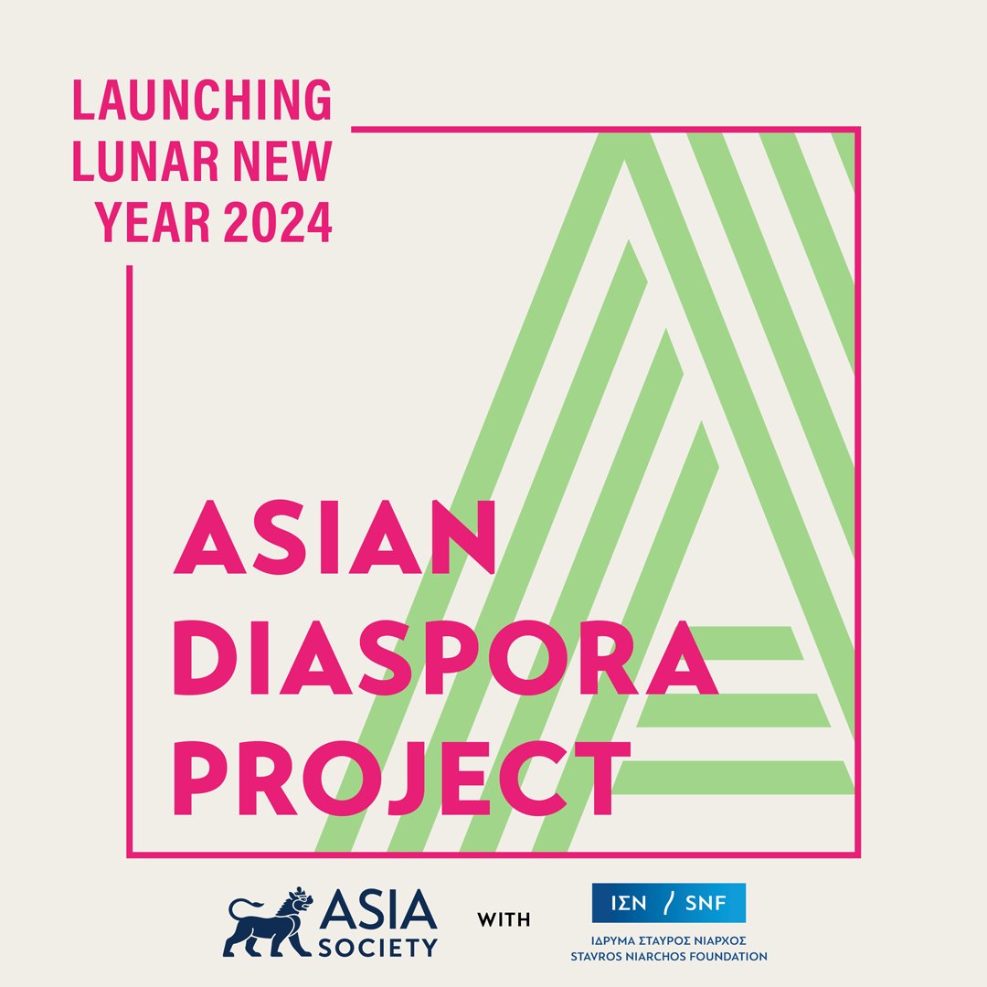 AsiaSociety's tweet photo. In honor of Asian Pacific American Heritage Month, we’re excited to announce the Asian Diaspora Project through our new partnership with the Stavros Niarchos Foundation (SNF).
@SNForg #AAPIHeritageMonth #AAPI #AsiaSociety #AsianDiasporaProject #SNForg https://t.co/PGqqnXoTDP