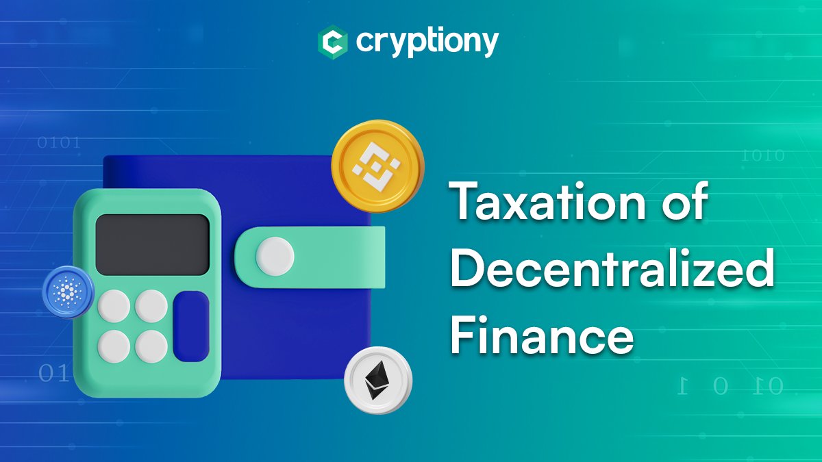 ☝️All about Taxation of Decentralized Finance in our blog post: cryptiony.com/en/blog/taxati…