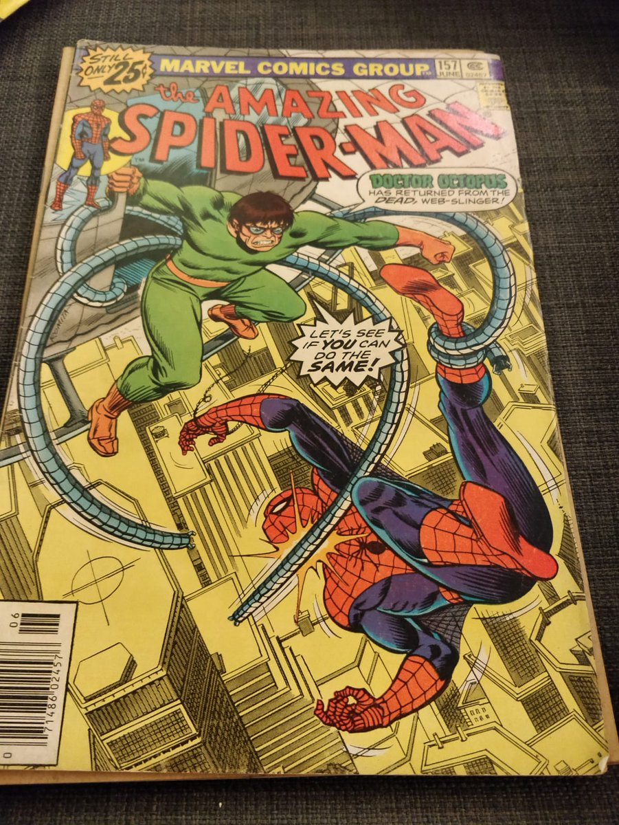 Just Octy very excited to see Spidey 👀

#GeekPrideDay #comicbookcollection