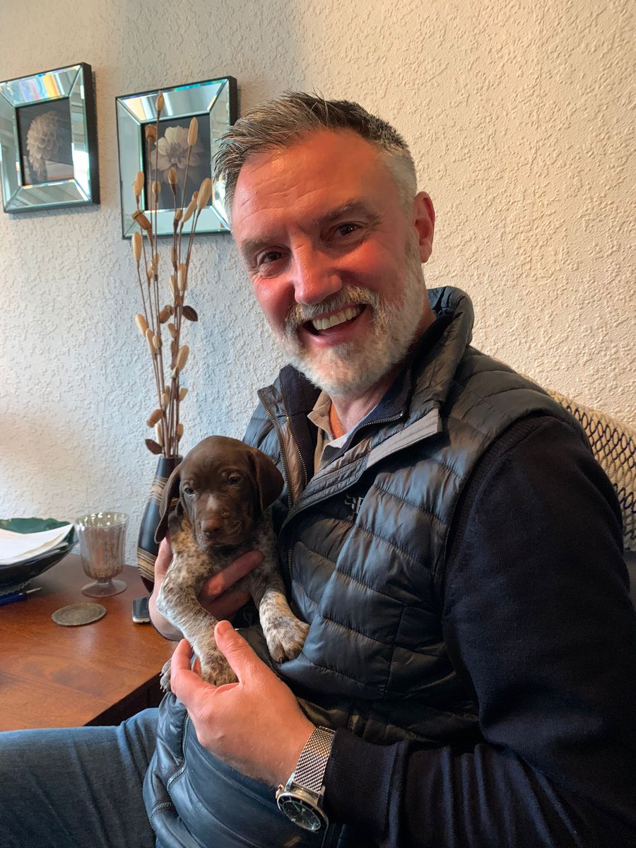 gazzadaz's tweet photo. Looks like the decision has been made people๐ถ๐พ๐ถ Meet โHaydenโ our little pup who joins the family soonโค๏ธ๐ถ๐พ #shorthairedgermanpointer ๐ https://t.co/PYZ52RKwg5