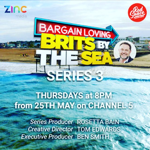 It’s back ! The U.K. series is on tonight on @channel5_tv at 8pm, featuring the delights of Blackpool, Scarborough & Skegness. Voiced as always by yours truly. Enjoy 😊!