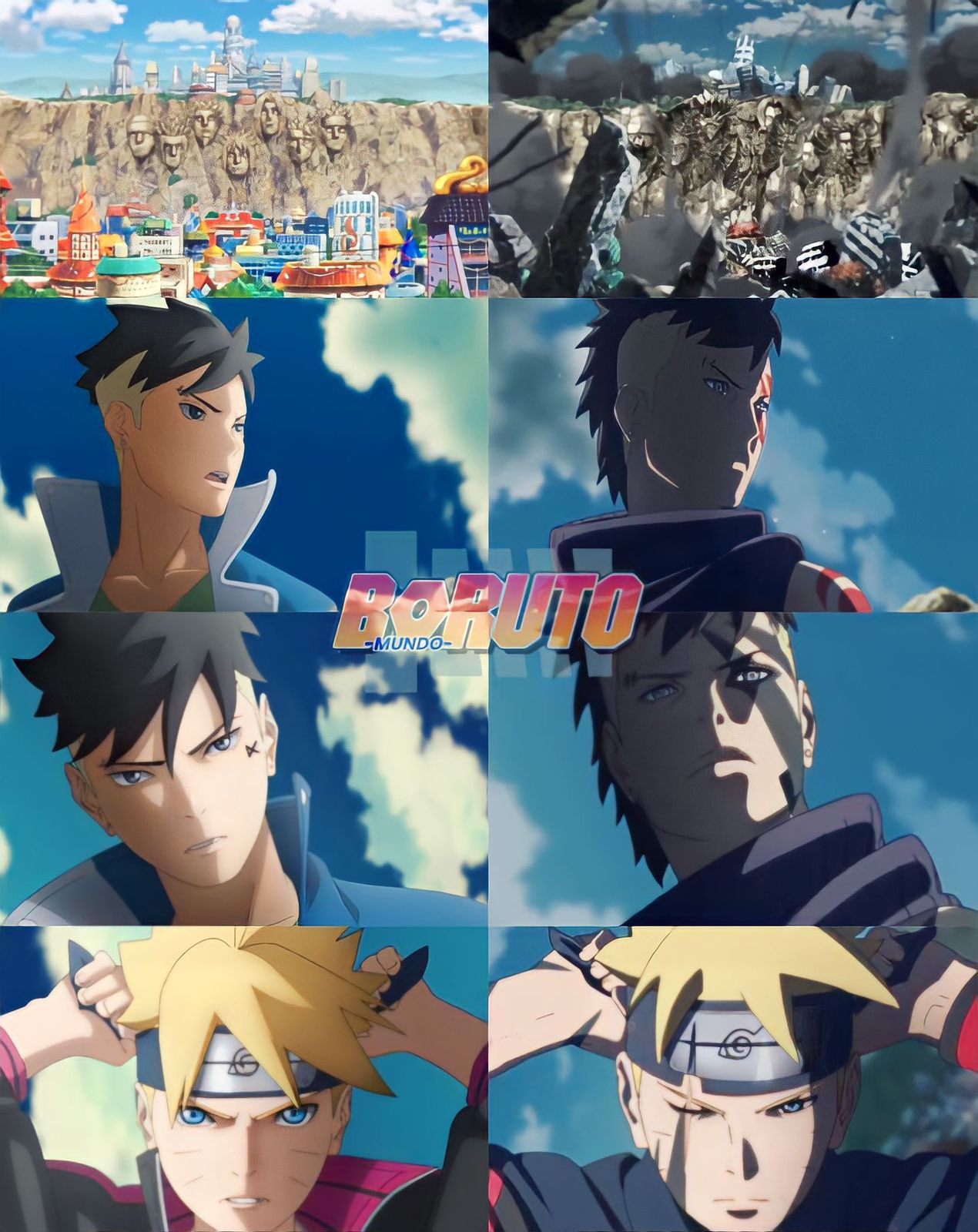 1ª parte do anime de Boruto acaba neste mês de março