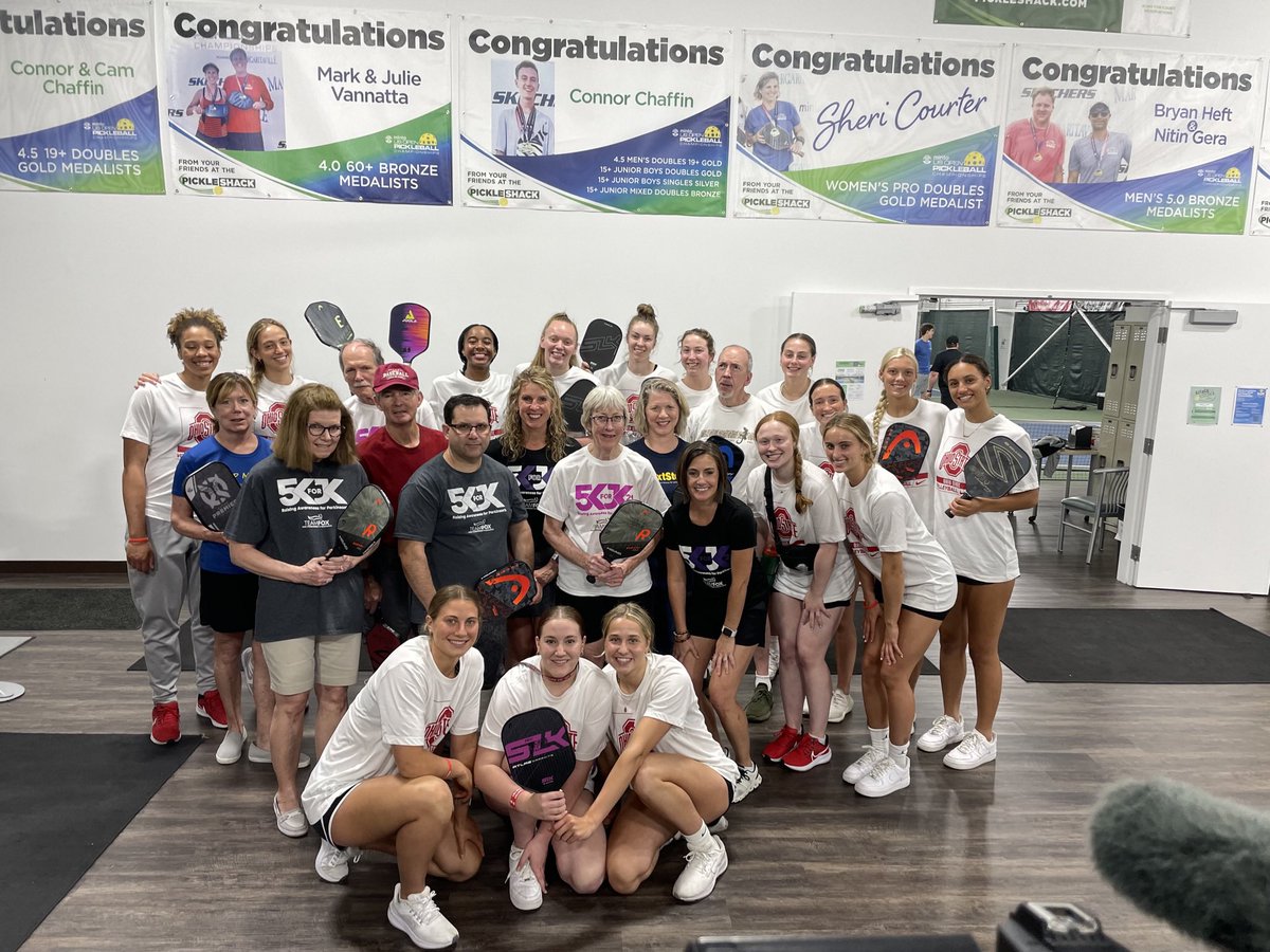 Grace Egan (@grace_egan7) on Twitter photo Shout out to <a href="/cohesionohio/">Cohesion Foundation</a> for connecting our team with @5kfork_ohio! We had a great time on Wednesday night playing pickle ball and learning more about the early symptoms of Parkinson's Disease. This year's 5K is October 9! #ALLinforOSU #parkinsonsawareness Shout out to <a href="/cohesionohio/">Cohesion Foundation</a> for connecting our team with @5kfork_ohio! We had a great time on Wednesday night playing pickle ball and learning more about the early symptoms of Parkinson's Disease. This year's 5K is October 9! #ALLinforOSU #parkinsonsawareness