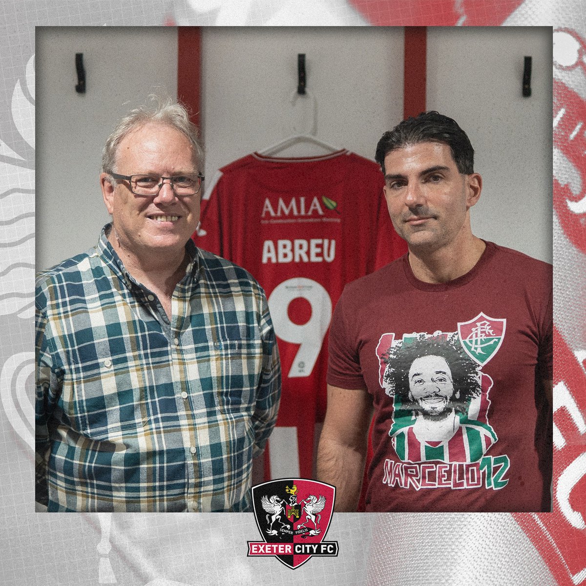 🇧🇷 Today we hosted @FluminenseFC Fan Ronaldo Abreu for a stadium tour as he wanted to learn more about the first team to play Brazil 🤝

#ECFC #OneGrecianGoal