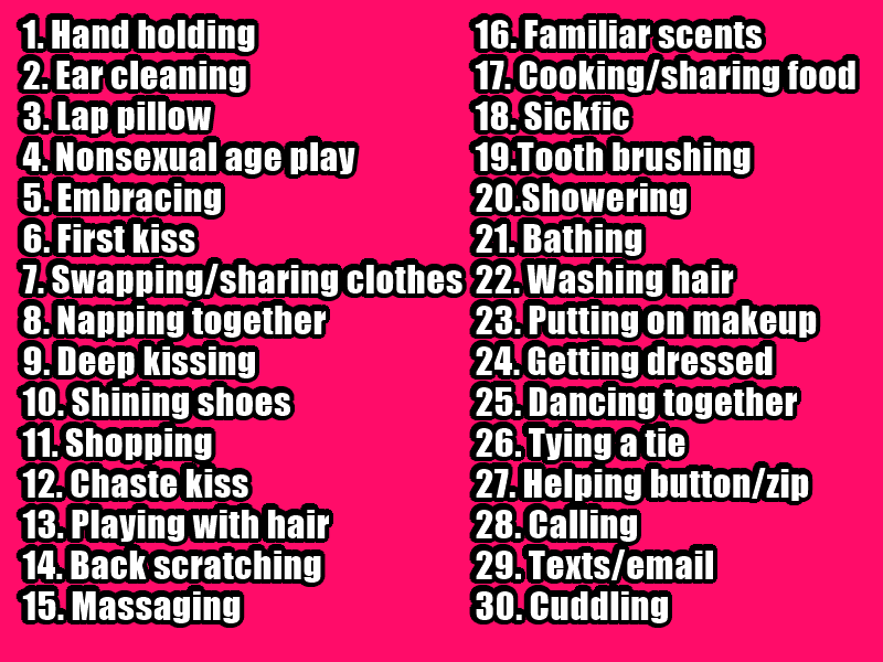 kinktober2024's tweet photo. Kinktober's 2023 Prompt List is officially here! https://t.co/JpmxSvgwNs
