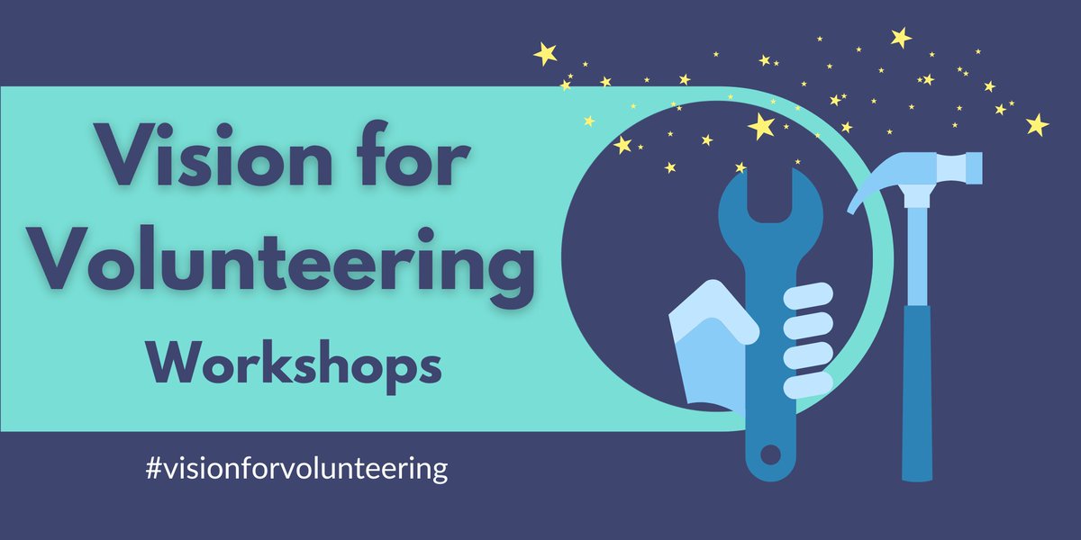 NCVO's tweet image. Our #VisionForVolunteering team are starting a series of workshops this June ⭐

Join us to learn more about the Vision and connect with other charities, voluntary organisations  and local community groups.

Find out more and book your place 👉visionforvolunteering.org.uk/events